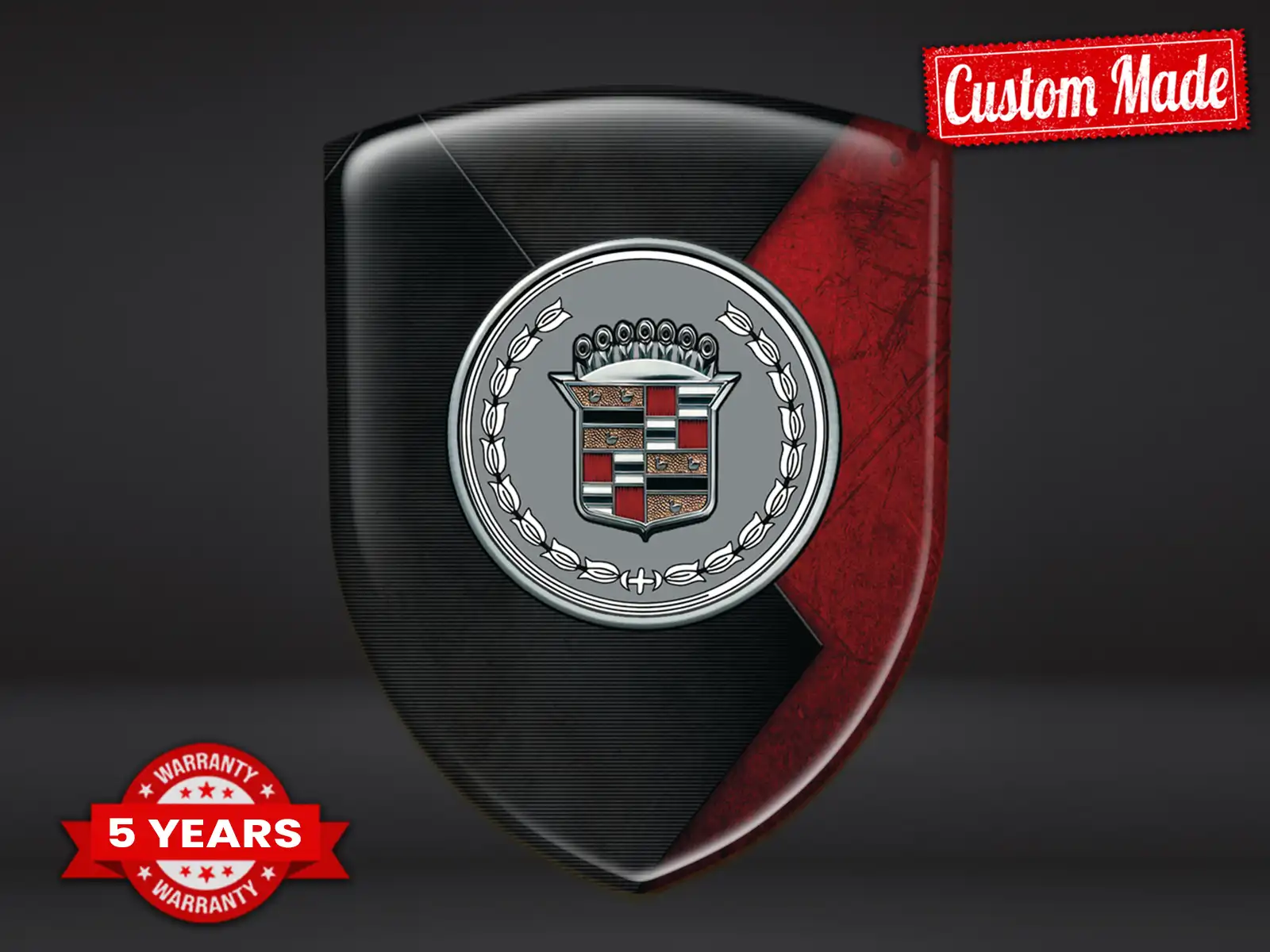 Cadillac Logo Adhésif Sticker Pro Max Résistants Stylé Design